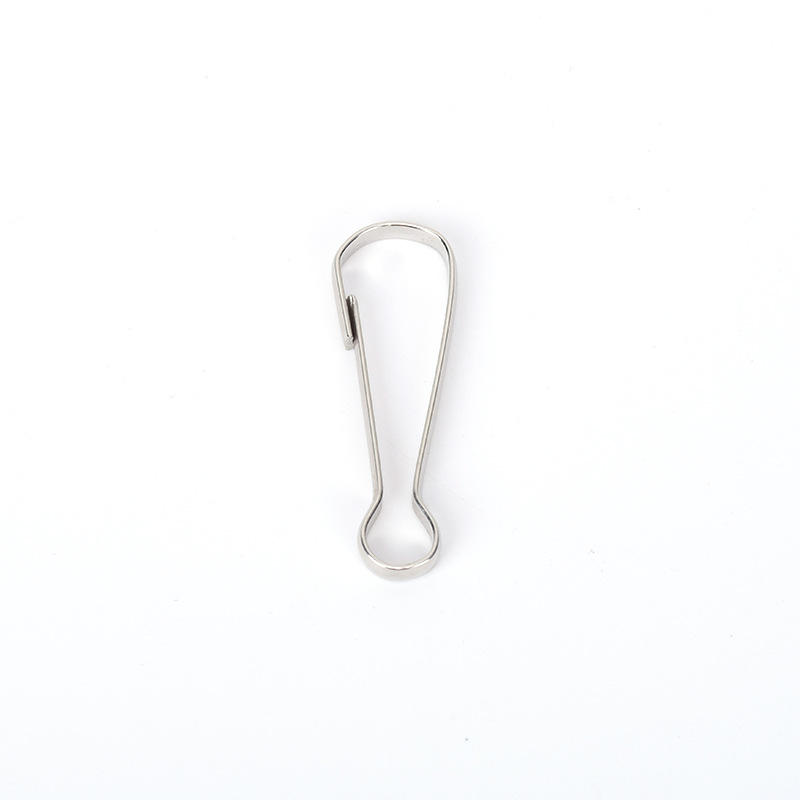 Botón de gancho de cintura de cerdo de metal en stock 8 botones DIY accesorios de llaveros image 6