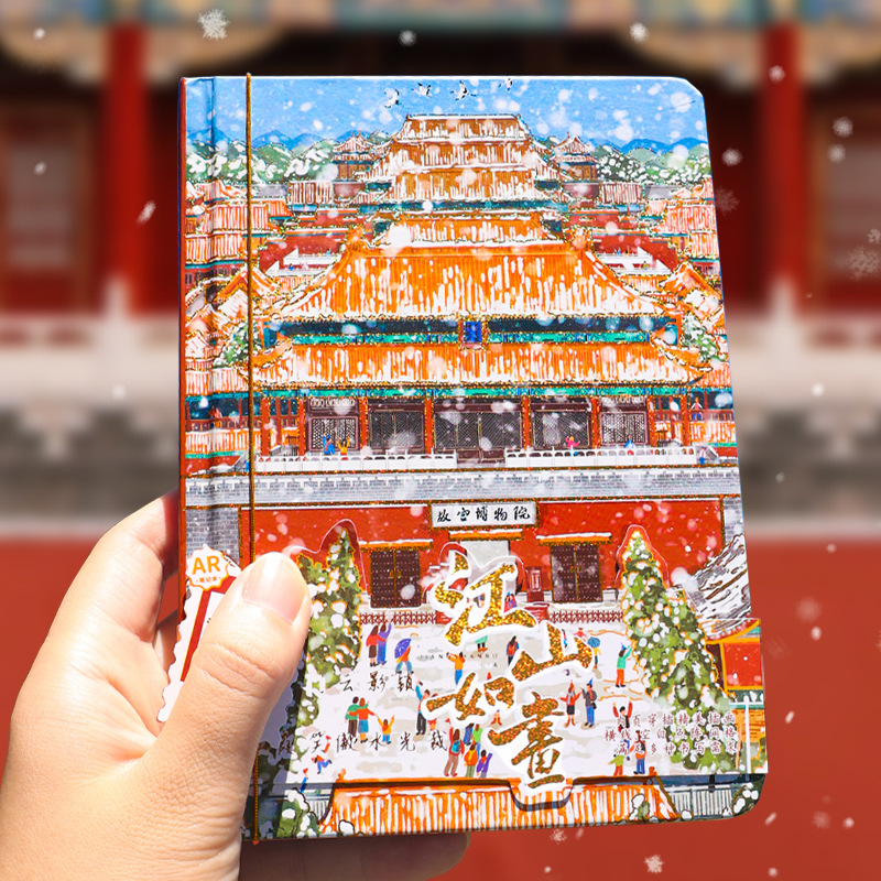 Imperial Palace Museum Management Summer Palace AR Card Book Gift Shop Accompanying Gift Hardcover Notebook Stamped This Scenic Spot Wholesale
