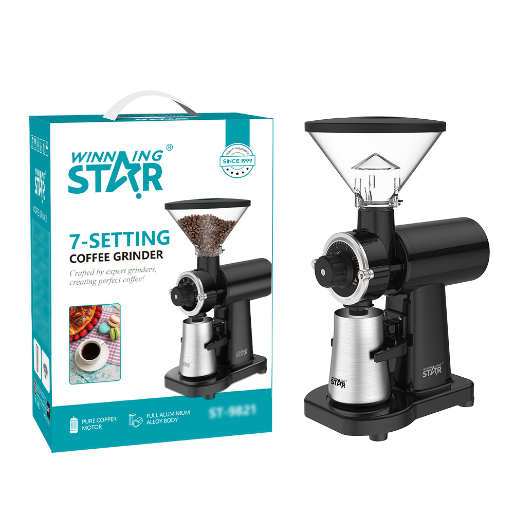 Winning Star Granos de café eléctricos domésticos Molino seco Molino de molienda Molino de granos de café