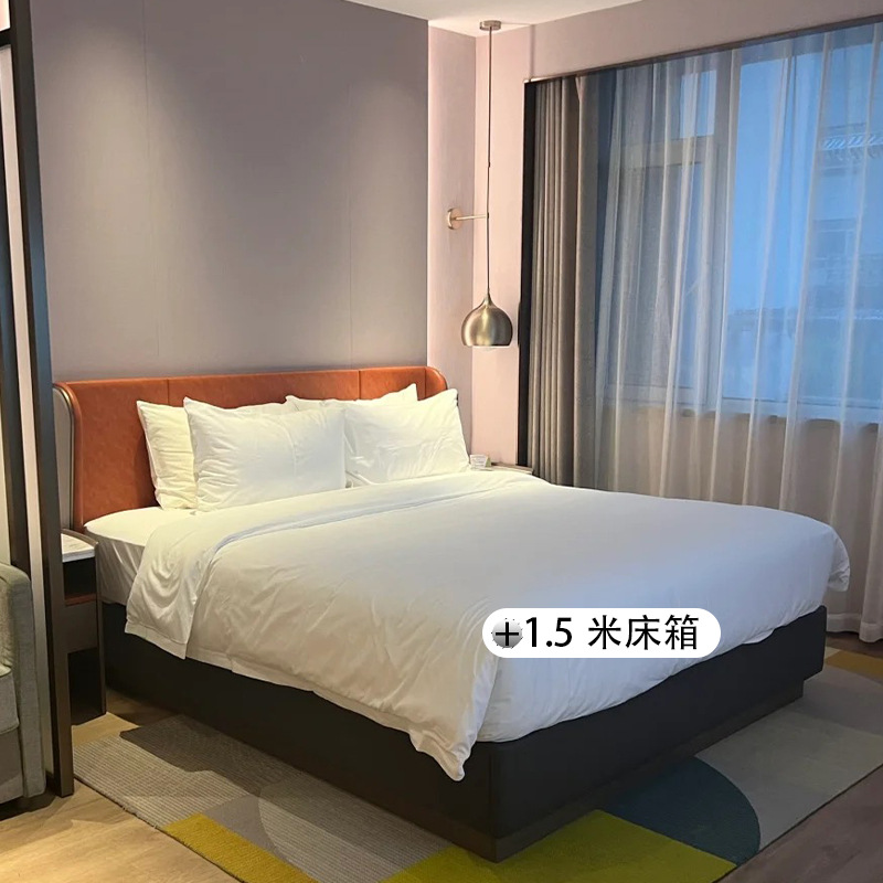 Hotel Hilton Huiting de 5 estrellas Muebles Habitaciones estándar Conjuntos completos de habitaciones personalizadas Cajas de cama especiales Renovación del hotel