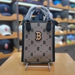 MLB琴谱包手提包托特包手机包单肩包复古老花字母mini儿童包手拎