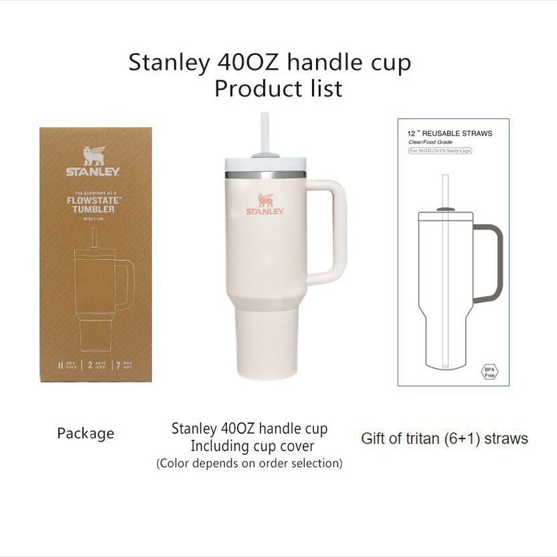 Amazon eBay 人気のスタンレー スタンレー 同型魔法瓶カップ 第 2 世代 40 オンス ステンレススチール 車用カップ|undefined