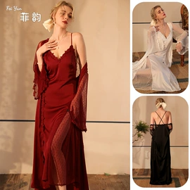 睡裙;睡袍、浴袍;女士家居服