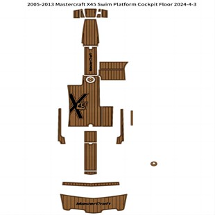 2005-2013 Mastercraft X45 ��ͧ����EVA��ľ�ذ� ���R�deBay���N