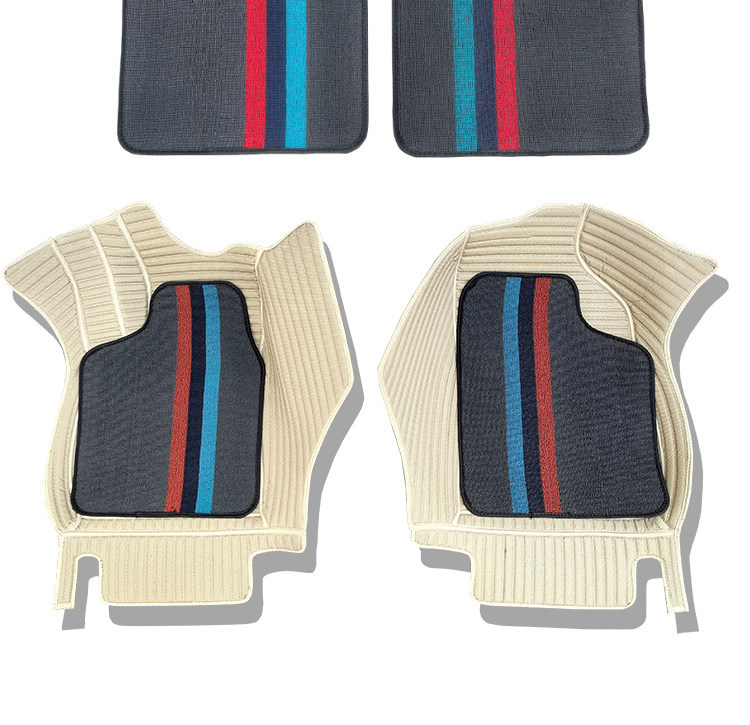 Suitable for car floor mats, universal for four-seater vehicles, driver's side carpet, luxury floor mat, single-layer anti-dirt and anti-slip protective mat