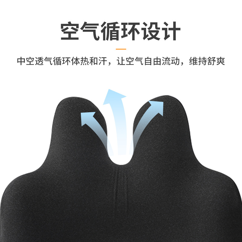 Lianda Super Car Lumbar Support Memory Foam Lumbar Pillow Car Office Seat Lumbar Cushion Breathable Waist Support Cushion