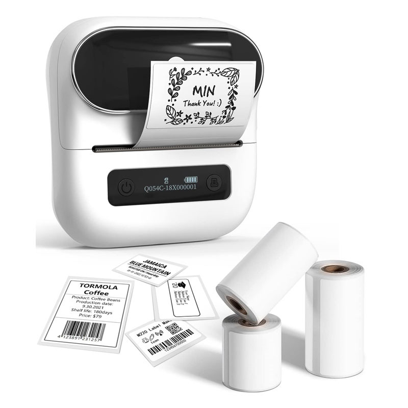 M03AS Impresora incorrecta de impresión Xiansen Versión en el extranjero del teléfono móvil Bluetooth Conexión sin tinta Máquina doméstica para estudiantes de 300DPI