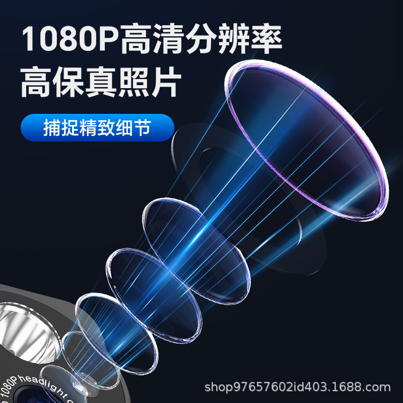 D7 Head-Mounted Camera for Taking Photos, Cycling Videos, Lighting, Sports Camera, Digital Wide-Angle Recorder, High-Definition