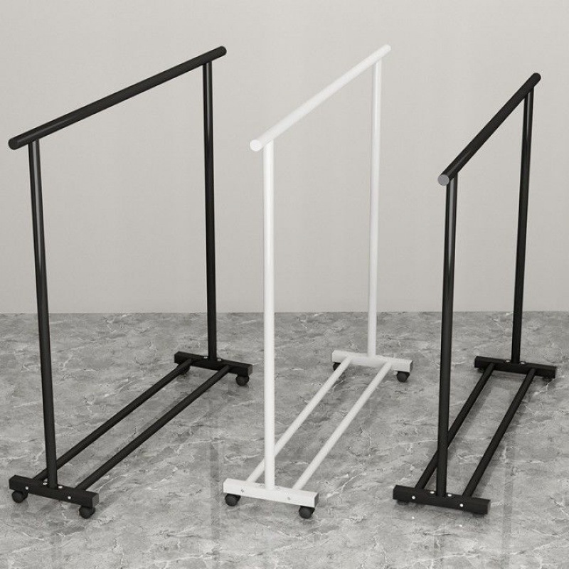 Drying Rack Floor Vertical Household Solid Bedroom Clothes Hanging Shelf Balcony Clothes Drying Rack Wardrobe Shoe Rack for Korean Home