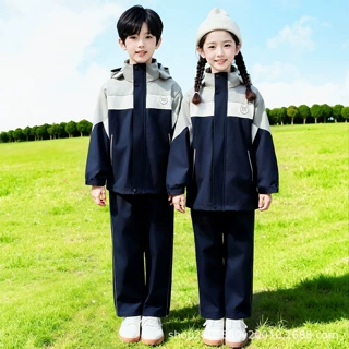 江西吉安市中小学生统一校服秋冬季初中生冬装高中生班服冬款外套