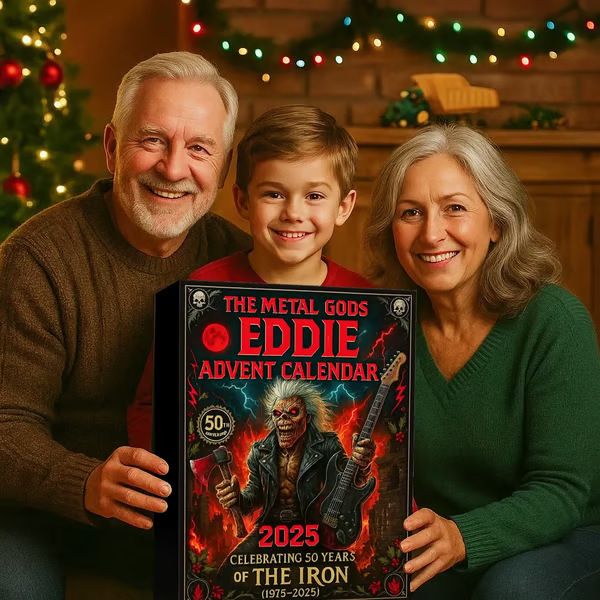 24 Days * Eddie Advent Calendar 2025圣诞节乐队挂件降临节日历|undefined