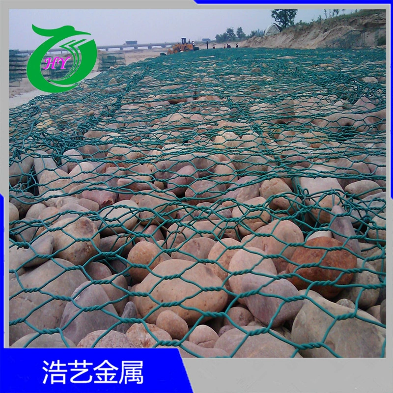 Защитная клетка Binger на речном склоне Горячая оцинкованная клетка Gibin Gabin Gabin Gabinet Net Пластиковая клетка