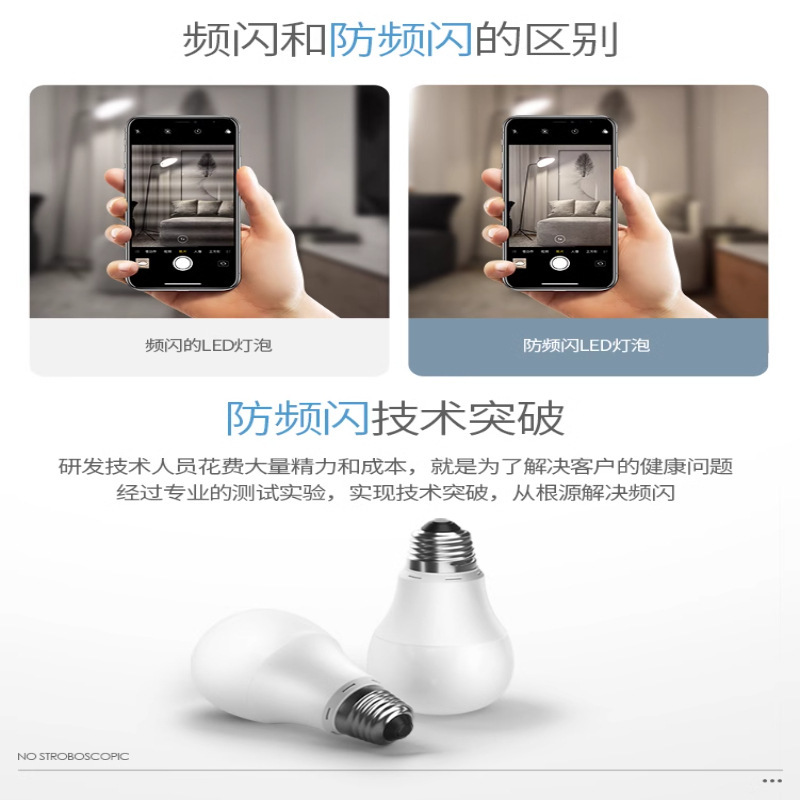 Fsl仏山照明led電球省エネ家庭用超明るいe 27ねじ口大出力工現場白色照明灯|undefined