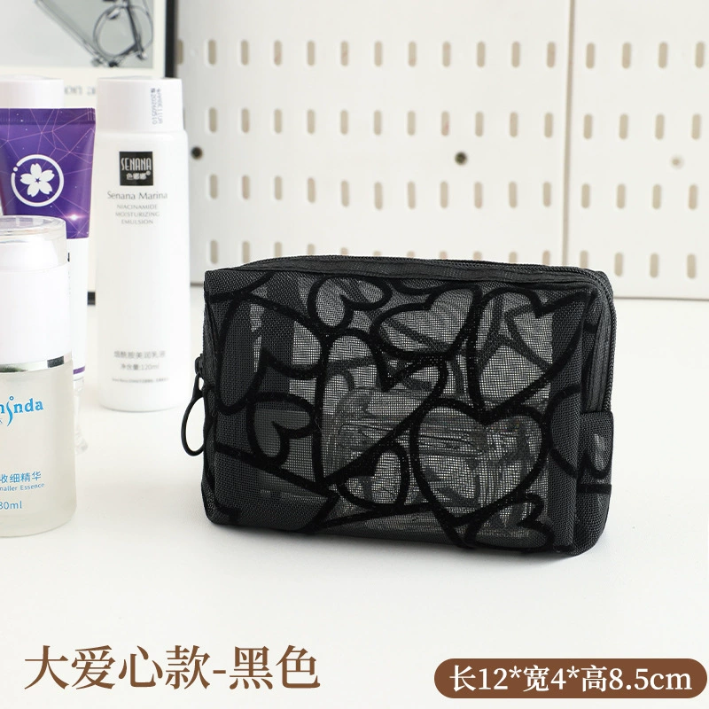 Брендовая портативная косметичка для путешествий, прозрачная помада, organizer bag, японский и корейский