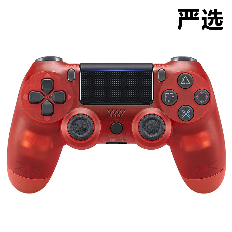 P4 inalámbrico Bluetooth-rojo transparente