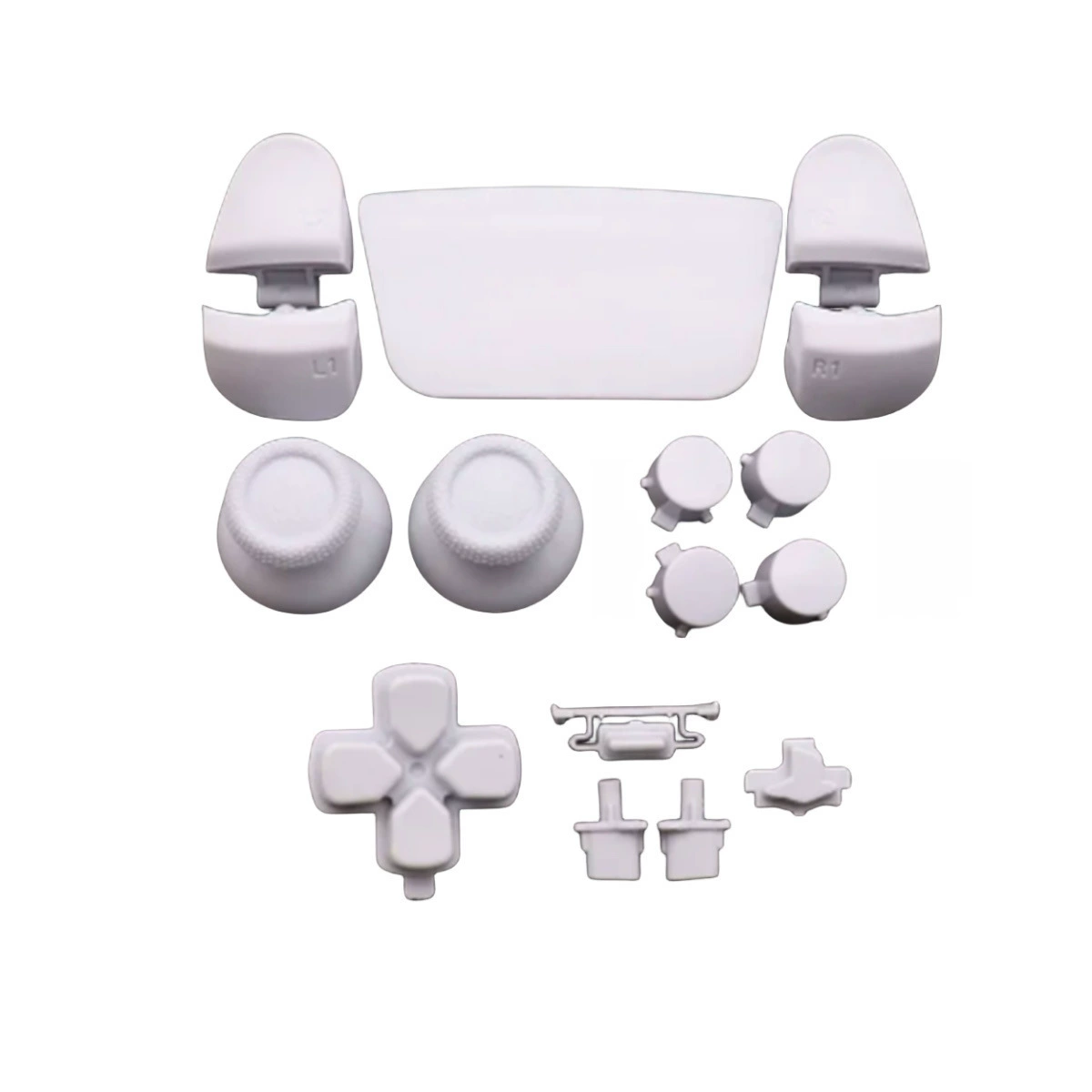 PS5 handle button PS5 handle shell replace the button DIY plastic button full set of accessories ABXY cross keys