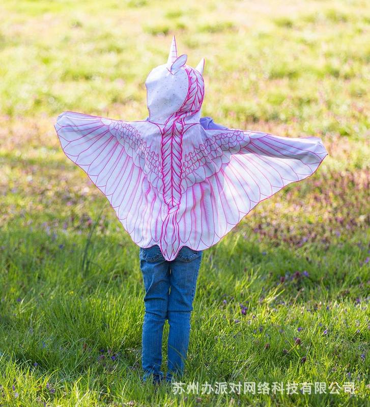 ハロウィンのマントの子供の蝶の精霊の天使の翼の六一子供の日のクリスマスの舞台の演出服|undefined