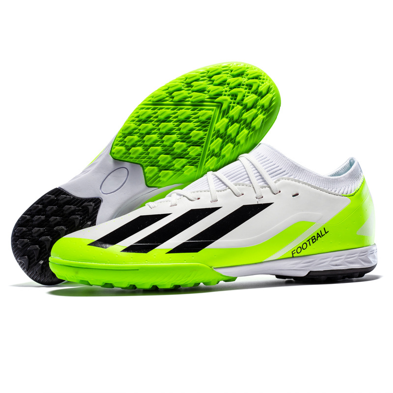 Zapatos de fútbol juveniles unisex para exteriores, para entrenamiento en césped y competición, con tacos largos AG y tacos cortos TF. image 8