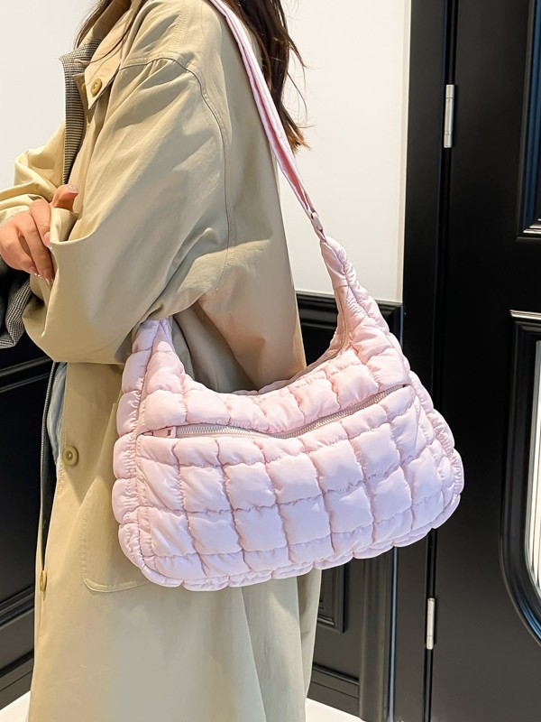 Bolsos de nubes plegados transfronterizos para mujeres 2025 nueva moda coreana diaria versátil bolso de hombro casual