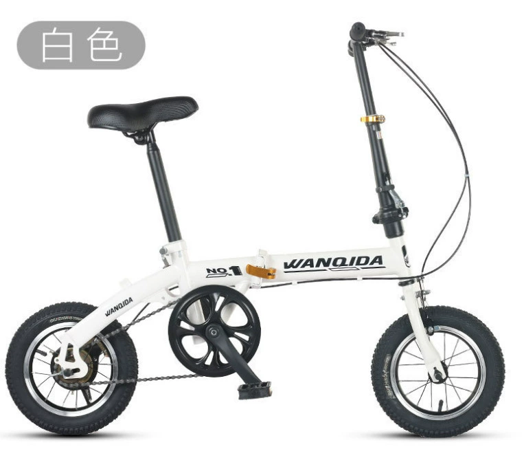 Folding handheld small folding bike for cycling for students