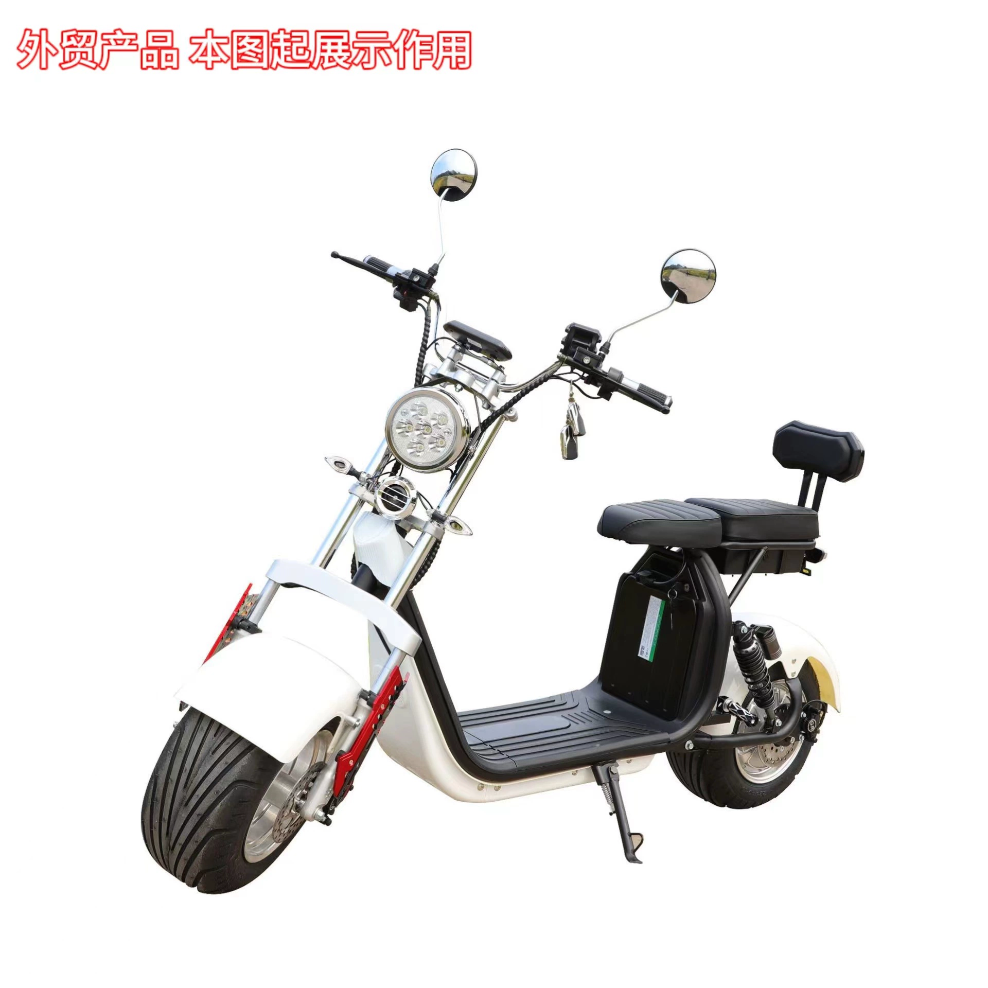 Фабрика экспорта Электрический скутер для взрослых большой широкой шины 60V литиевая батарея скутер для отдыха citycoco