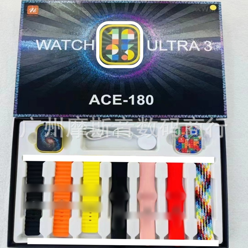 2025 nuevo reloj inteligente ACE220 para hombre multifunción Bluetooth teléfono deporte Huaqiangbei S10 pulsera inteligente