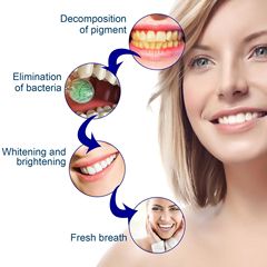 Jaysuing牙齒精華液牙齒潔牙除黃牙口氣煙牙污漬不刺激洗牙液