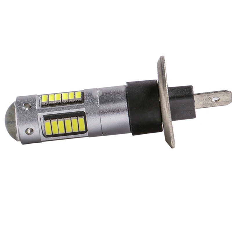 Car LED front fog lamp H1 H3 4014 30SMD rear fog lamp 880 881 anti-fog lamp T10 shows width