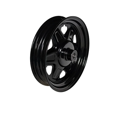 Electric Tricycle Wheel Hub 375-12-110 with Brake Drum 302 Axle Thickened Iron Front Steel Rim Wheel Accessories (Hub) - tricycle-wheel-hub-375-12-110-brake-pot-302-shaft-hole