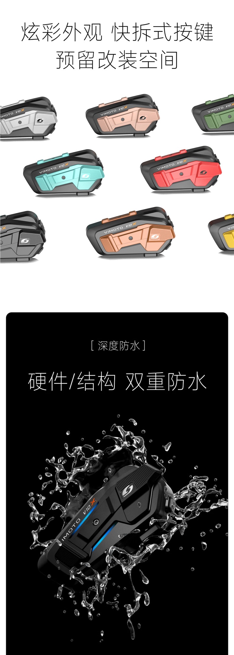 Vimetong Xr V10 Motorcycle Helmet Bluetooth Headset Built-In Full-Face Helmet Jbl Unit Flagship Store V9X V10X