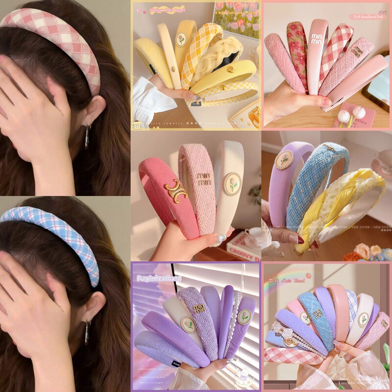 2026 New Style High-Top Wide-Brimmed Headband Versatile for Outings, High-End Fashion Hair Clip, French-Style Women's Hairband
