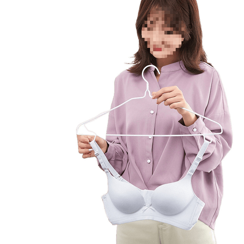 Percha de ropa gruesa y grande, percha de ropa doméstica sin huellas, percha de ropa para niños, percha de ropa para niños, percha de ropa para dormitorios, nueva fila