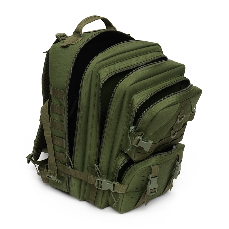 Camuflaje para hombre, montañismo, viajes de ocio, deportes, mochila táctica al aire libre de gran capacidad, mochila multifuncional 3P