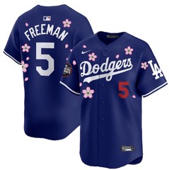 卸売 MLB ドジャース ドジャース ジャージ 5 #   17 # 50 #   ブラックゴールドプラチナサクラフラット刺繍野球ユニフォーム