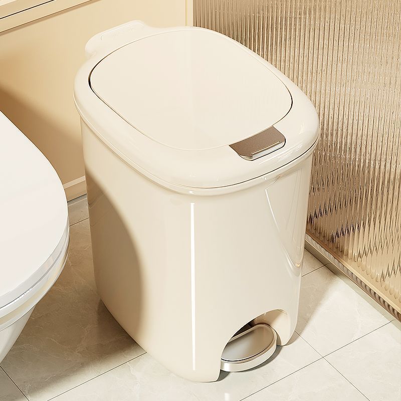 Trash bin household new toilet bathroom kitchen living room with lid bedroom large capacity foot basket wholesale