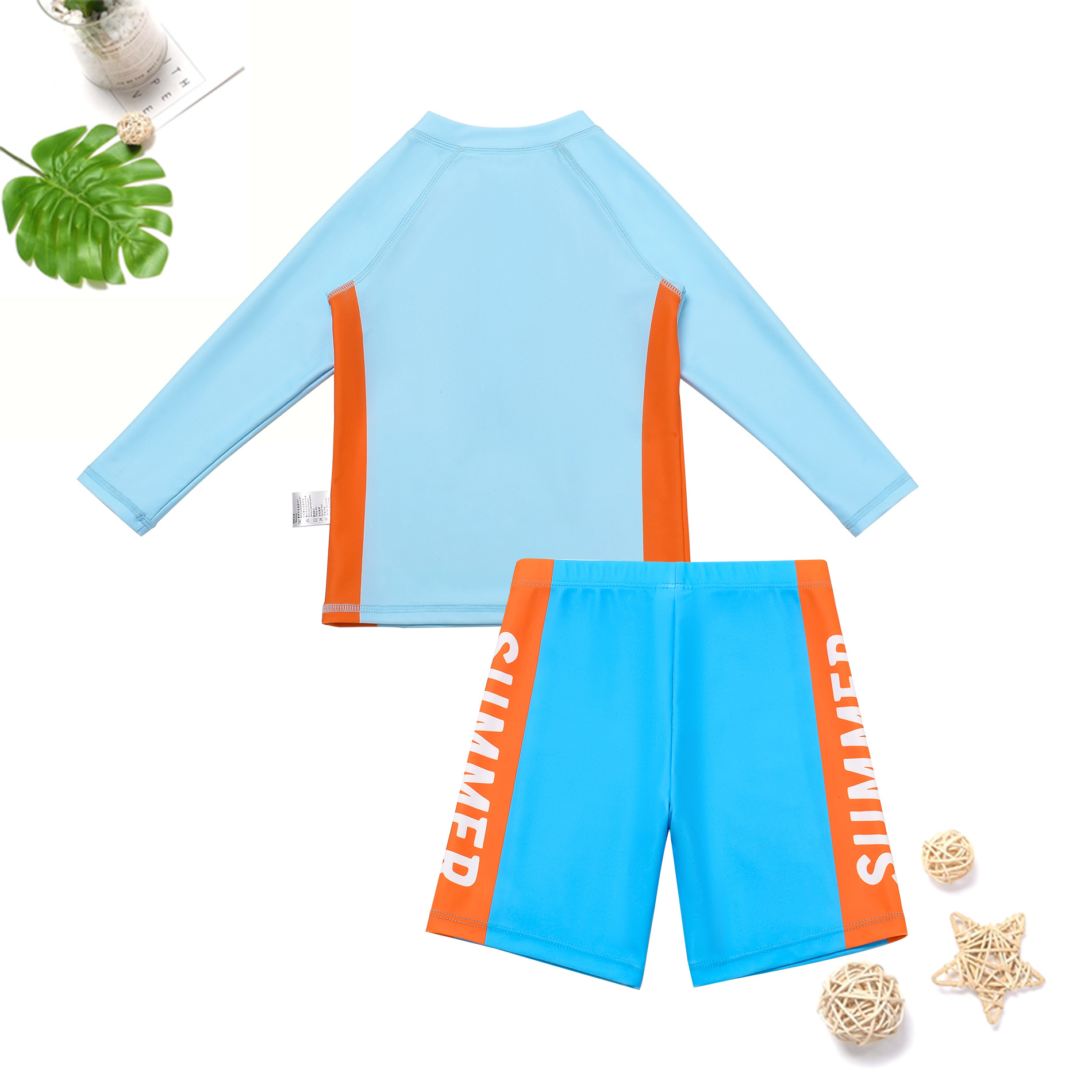 High Quality Children's Swimsuit Boys' Split 2026 New Sunscreen Swimsuit Set For Small And Medium-sized Children_voghion.com