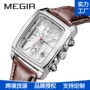 megir方形男士跨境手表