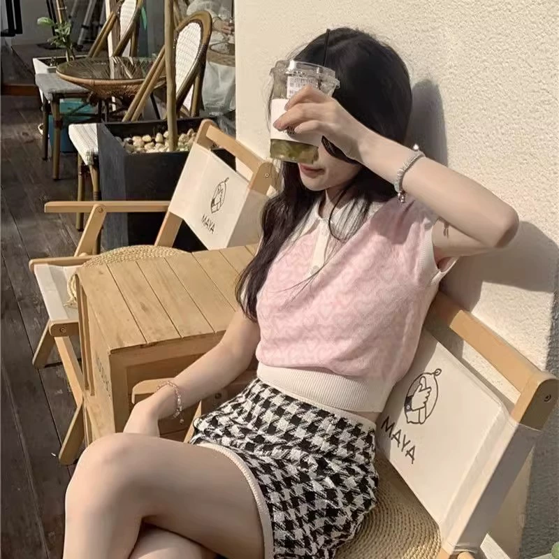 (Cross-border trading), knitted short polo