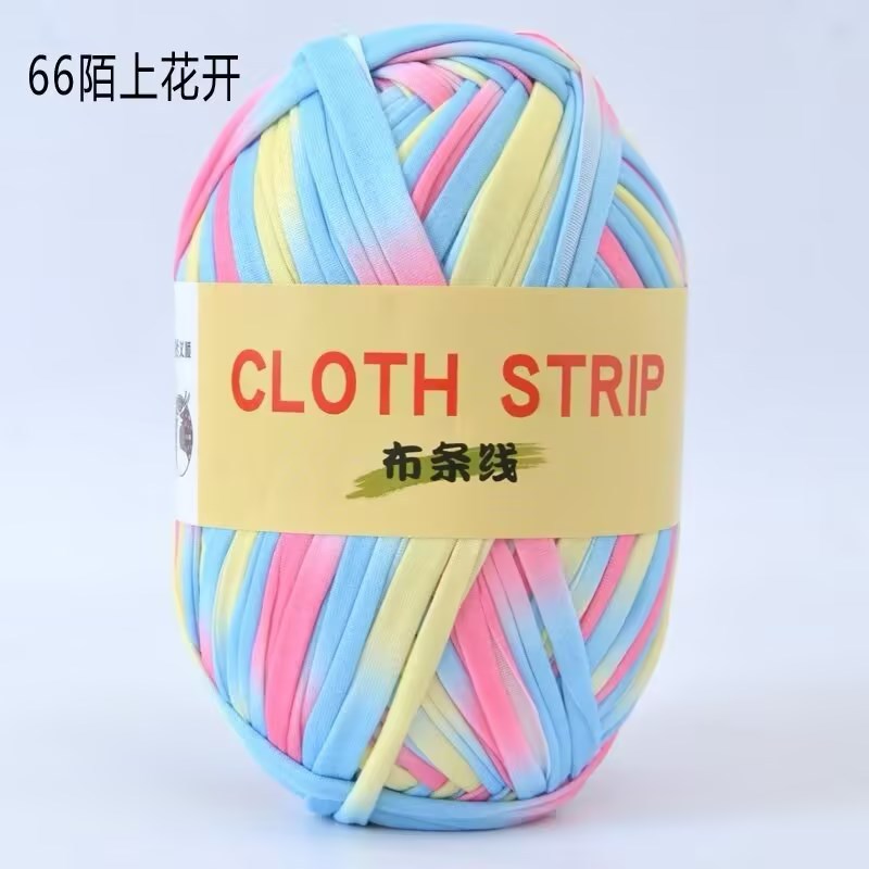 Gran gancho de línea de tela muñeca zapatillas de almacenamiento cesto cojín manta ganchillo DIY material casero tela gruesa trenzado