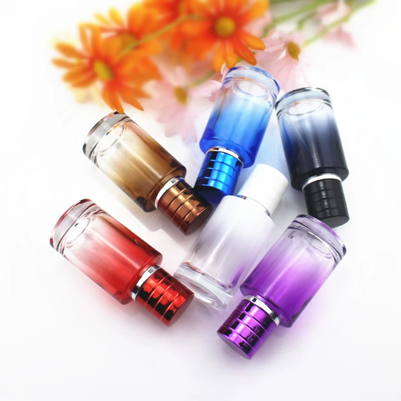 Perfume, glass bottle, capacious spray, 100 ml, gradient