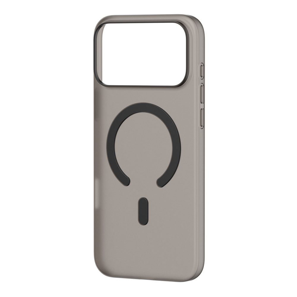 Fábrica de origen para iphone17promax ultra delgado PP esmerilado magnético verdadero caso de teléfono magnético no amarillo