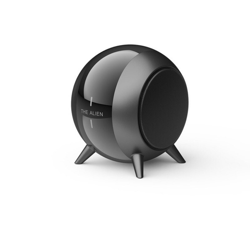 Small Steel Cannon Wireless Bluetooth Audio Desktop Mini Heavy Bass Subwoofer High Quality Metal Speaker Tws Model