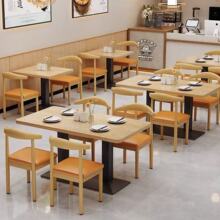 商用餐饮甜品店餐桌椅组合烧烤面馆餐厅小吃桌子奶茶早餐经济型