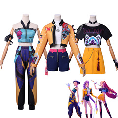 Xinsi Lu 国境を越えた新しい韓国ポップガールグループ K-POP 魔女ハンターグループ cos スーツルミミラゾイコスプレ