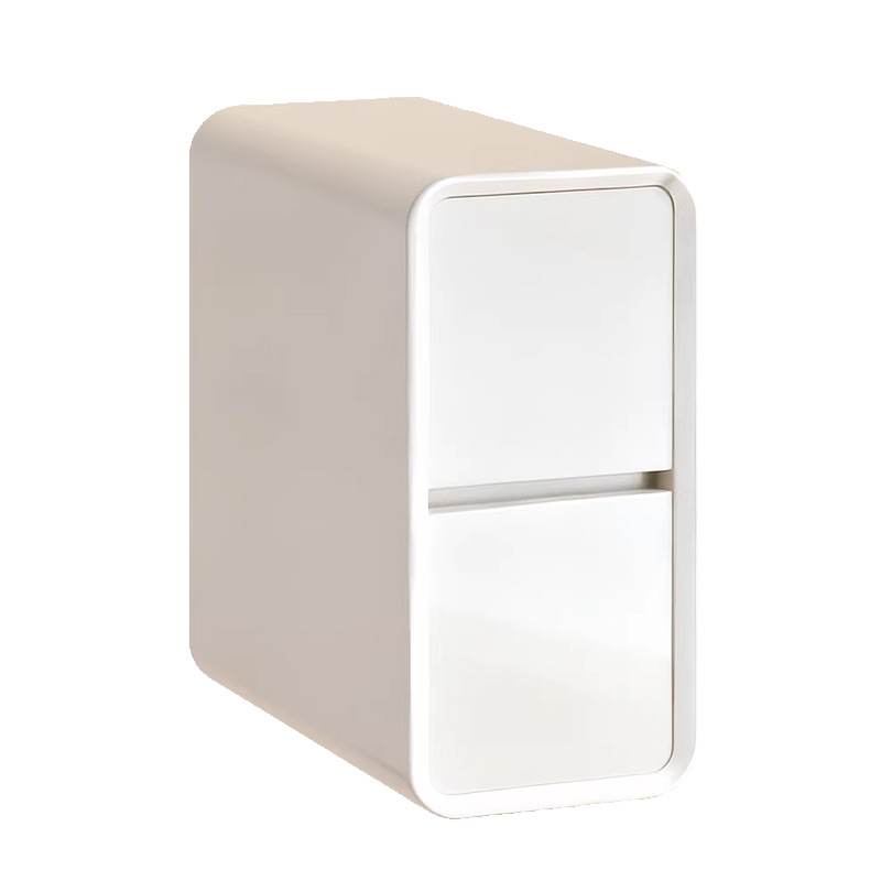 Laca horneada muy estrecha mesa de cabezal de cama madera maciza pequeño dormitorio doméstico 20cm gabinete de borde estrecho lujoso de alta calidad gabinete de hendidura de cama
