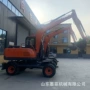 山东四轮轮式外贸挖掘机