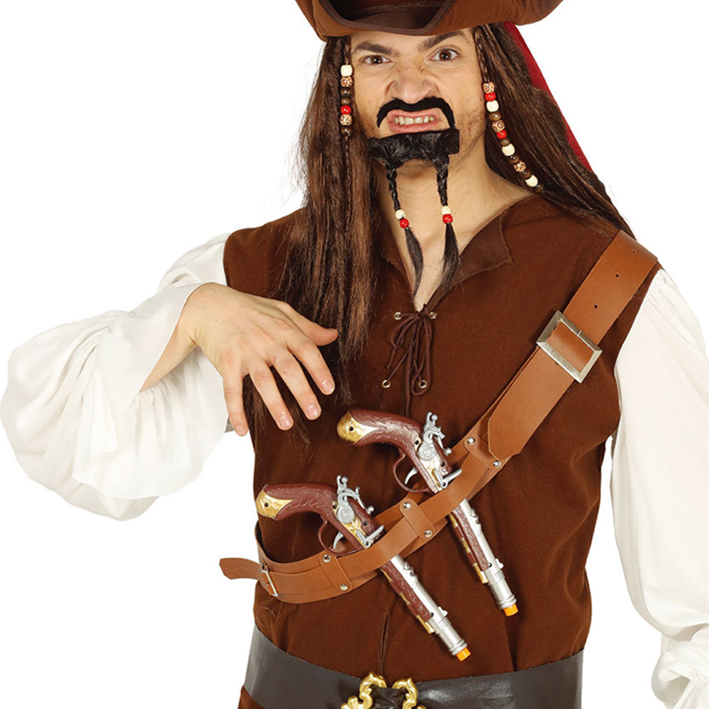 Halloween Niños Cosplay Juguetes de rol para lanzar Pirata Gun Set Pitrate Gun Toy