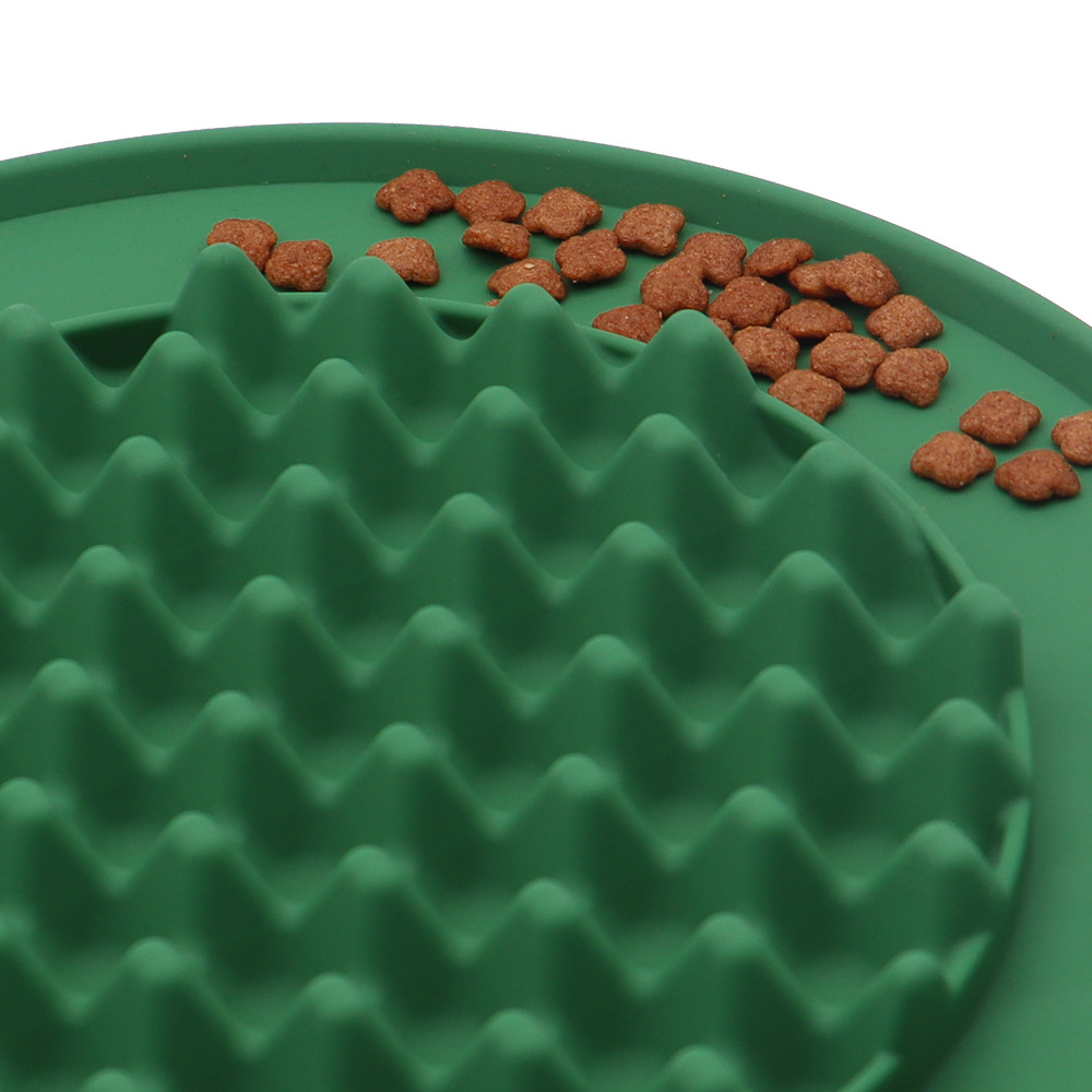 Placa de comida lenta de silicona para mascotas, almohadilla para lamer, anti-asfixia, anti-volcado, almohadilla para lamer para perros, tazón de comida lenta para perros, dispositivo de comida lenta para mascotas al por mayor