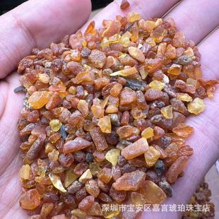 Songgang Factory Source Amber Beeswax Wholesale Sea Drift Fragments Particles Pillow Material Fish Tank Material Health and Viewing