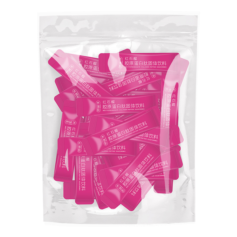 Yangruihe red pomegranate collagen peptide small molecule deep sea cod elastin hydrolyzed powder 90 pieces simple pack